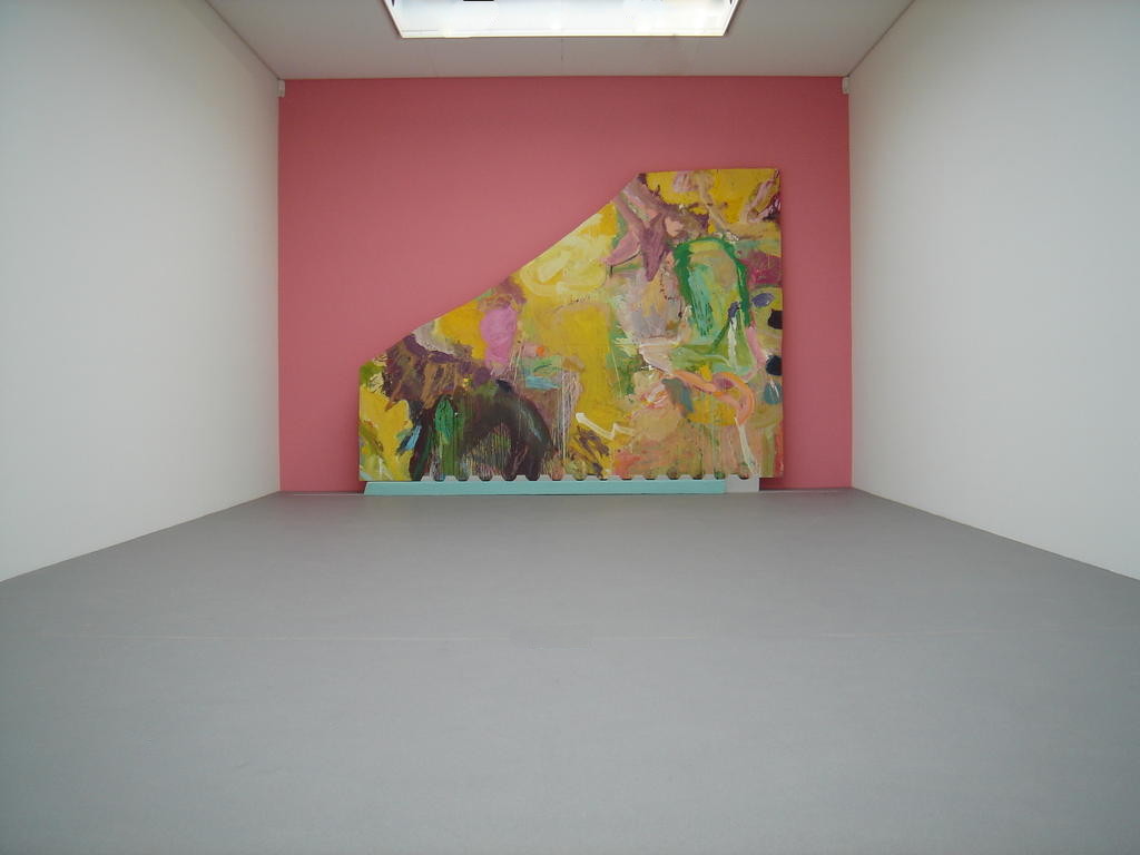 2009, Acryl auf Spanplatte, Sperrholz und Holz, ca. 290 × 380 × 100 cm
