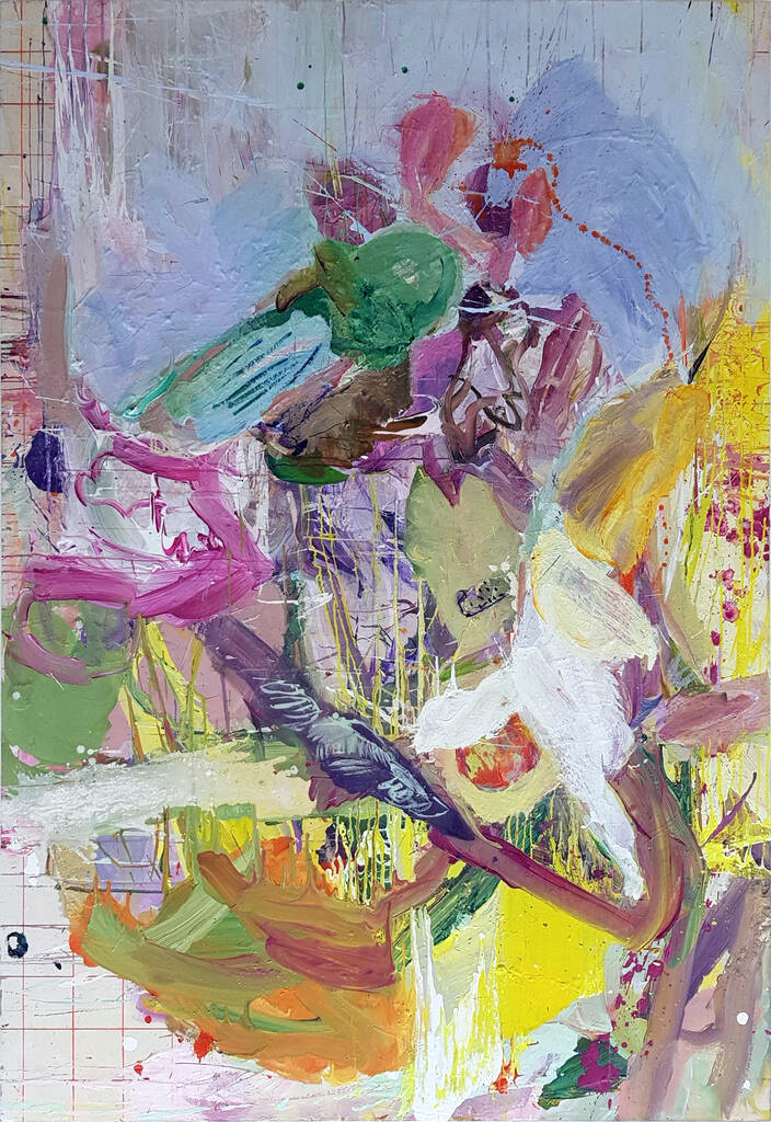 2017, Acryl auf Leinwand, 240 × 170cm