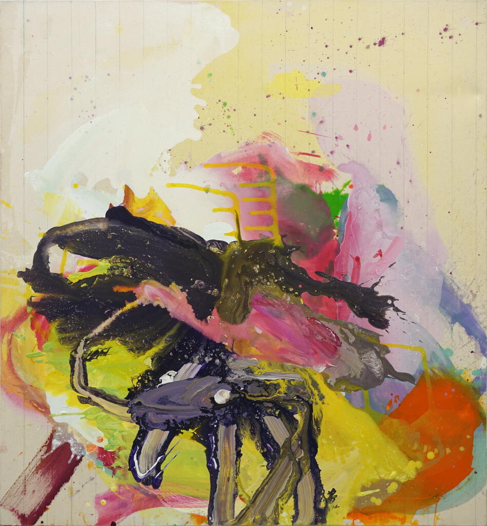 2017, Acryl auf Leinwand, 130 × 115cm