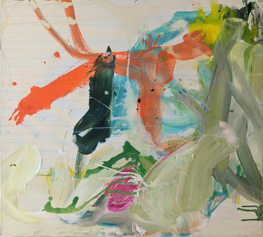 2017, Acryl auf Leinwand, 85 × 95cm