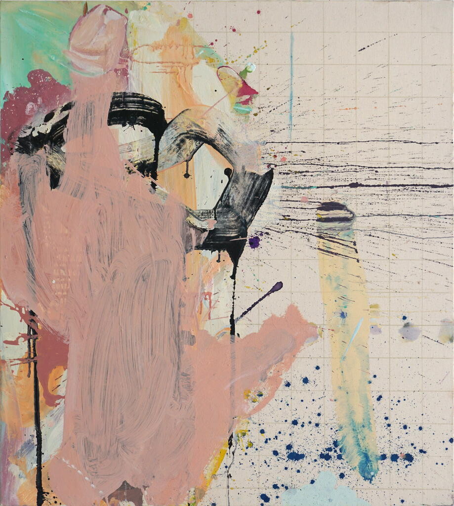 2017, Acryl auf Leinwand, 85 × 95cm