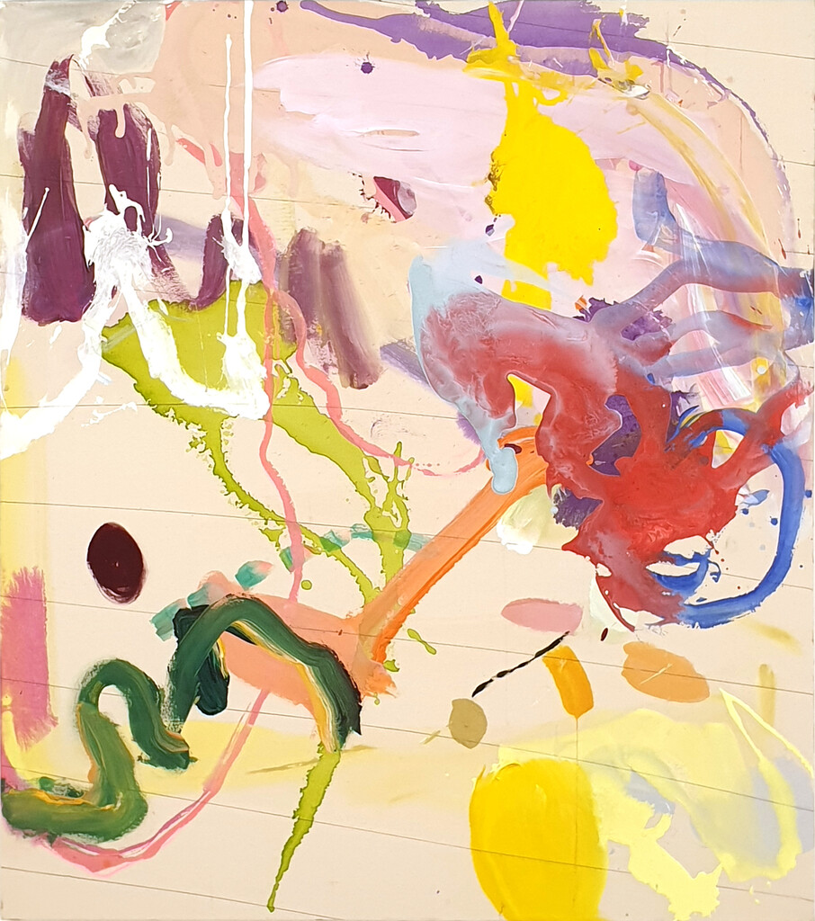 2019, Acryl auf Leinwand, 130 × 115cm