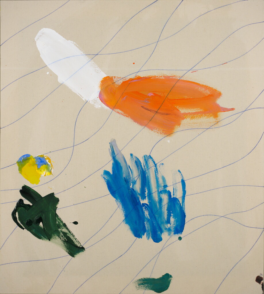 2019, Acryl auf Leinwand, 95 × 85cm