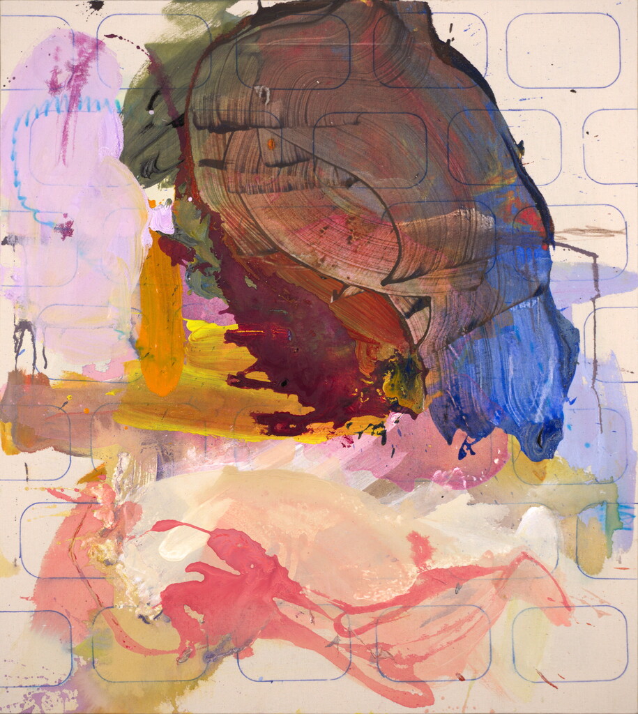 2019, Acryl auf Leinwand, 95 × 85cm