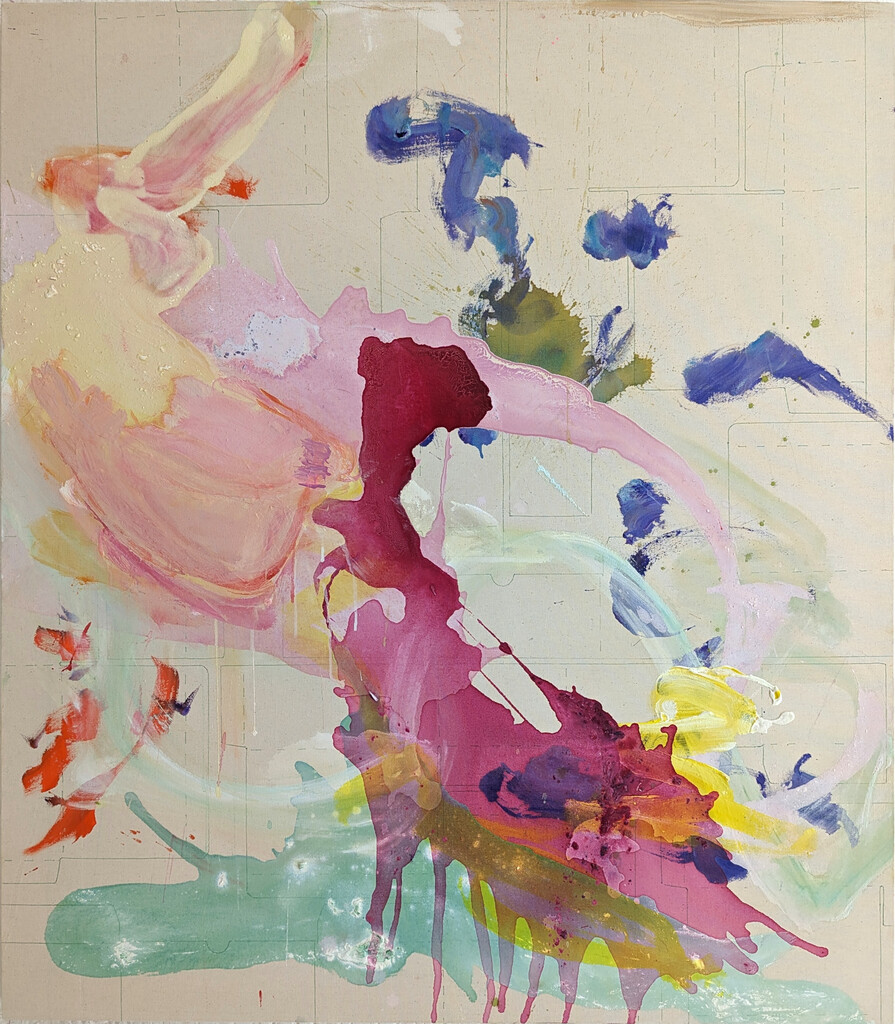 2023, Acryl auf Leinwand, 130 × 115cm