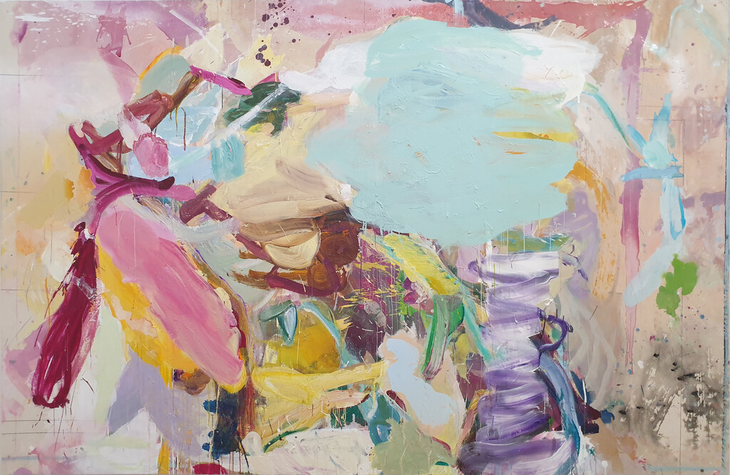 2023, Acryl auf Leinwand, 240 × 370cm