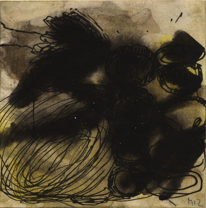 2017, Filzstift und Acryl auf Papier, 9.0 × 8.8cm