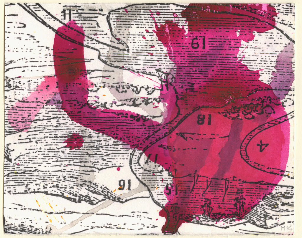 2017, Inkjet und Acryl auf Papier, 16.3 × 20cm